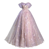 Girlary Saudi Arabic Sweet 16 Dresses Quinceanera Gown Off Shoulder 3D Floral Vestido De 15 Anos Party Pageant Formal Wear