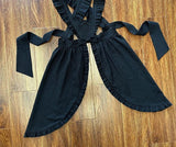 Girlary Lolita AG Little Black Dress Cape + Long Sleeve Long Embroidered Dress