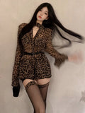 Girlary 2024 Spring Elegant French Top Office Lady Casual Outwear Long Sleeve Shirt Women Evening Party Sexy Y2k Blouse Korean Fashion