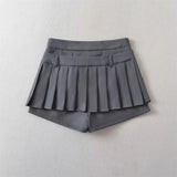 Girlary Y2K Bow Mini Skirts Women Harajuku Korean Black Sexy Pleated Short Skirt Summer Preppy Kawaii Pink High Waist A Line Skirt New