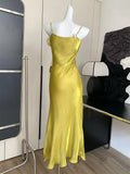 Girlary Women's Y2k Flower Evening Dress Vintage Off Shoulder Sleeveless Long Dresses Elegant One Piece Frocks 2000s Clothes Summer 2024