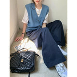 Girlary Harajuku Oversize Cargo Pants Youthful Woman Streetwear Casual Y2k Vintage Sweatpants Spring Joggers Baggy Trousers